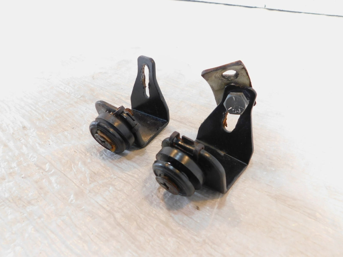 Harley Touring Road King Electra Glide Quick Release Front Saddlebag Brackets - C3 Cycle