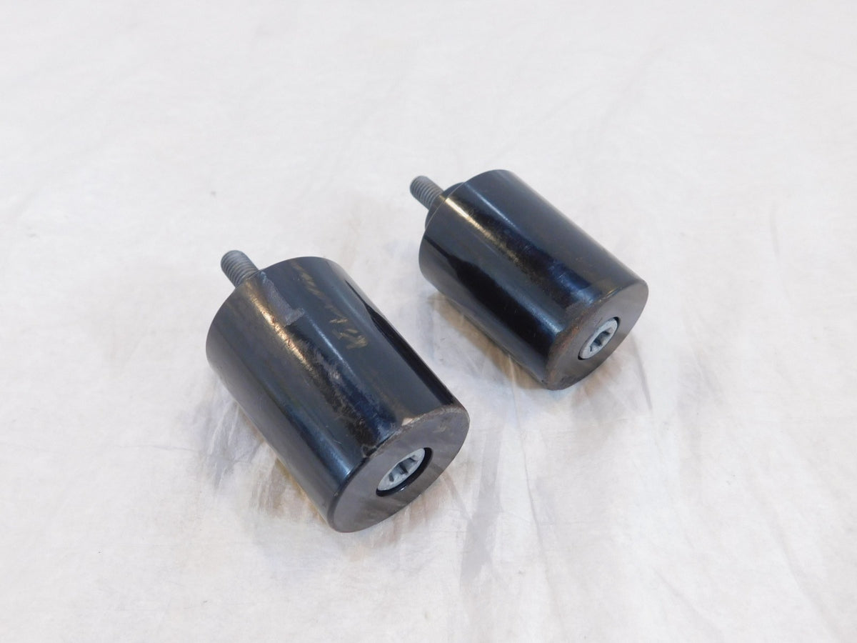 2012-2018 BMW F800 F800GT Black Front Left & Right Handlebar Bar End Weights - C3 Cycle