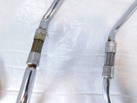 Harley Davidson Softail Heritage Classic Fat Boy Chrome Oil Tank Pipe Hose Lines - C3 Cycle
