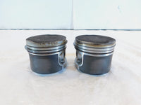 Pair Harley Davidson Sportster 883 Engine Motor Silver Cylinder Pistons Pair - C3 Cycle