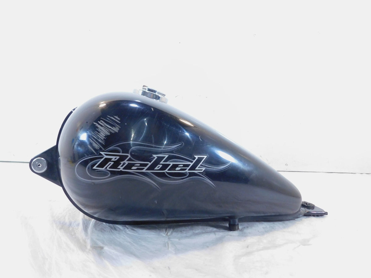 2007 Honda CMX250 CMX250C Rebel 250 Black Fuel Gas Petrol Reservoir Cell -Dented - C3 Cycle