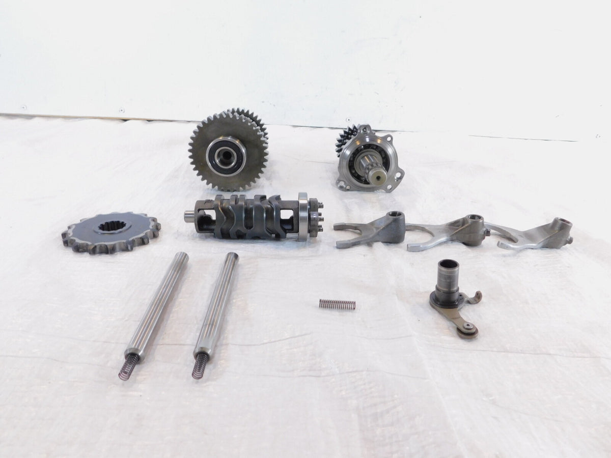 2004 2005 2006 Yamaha FZ6 FZ6S Transmission Gear w/ Shifter Drum & Shift Forks - C3 Cycle