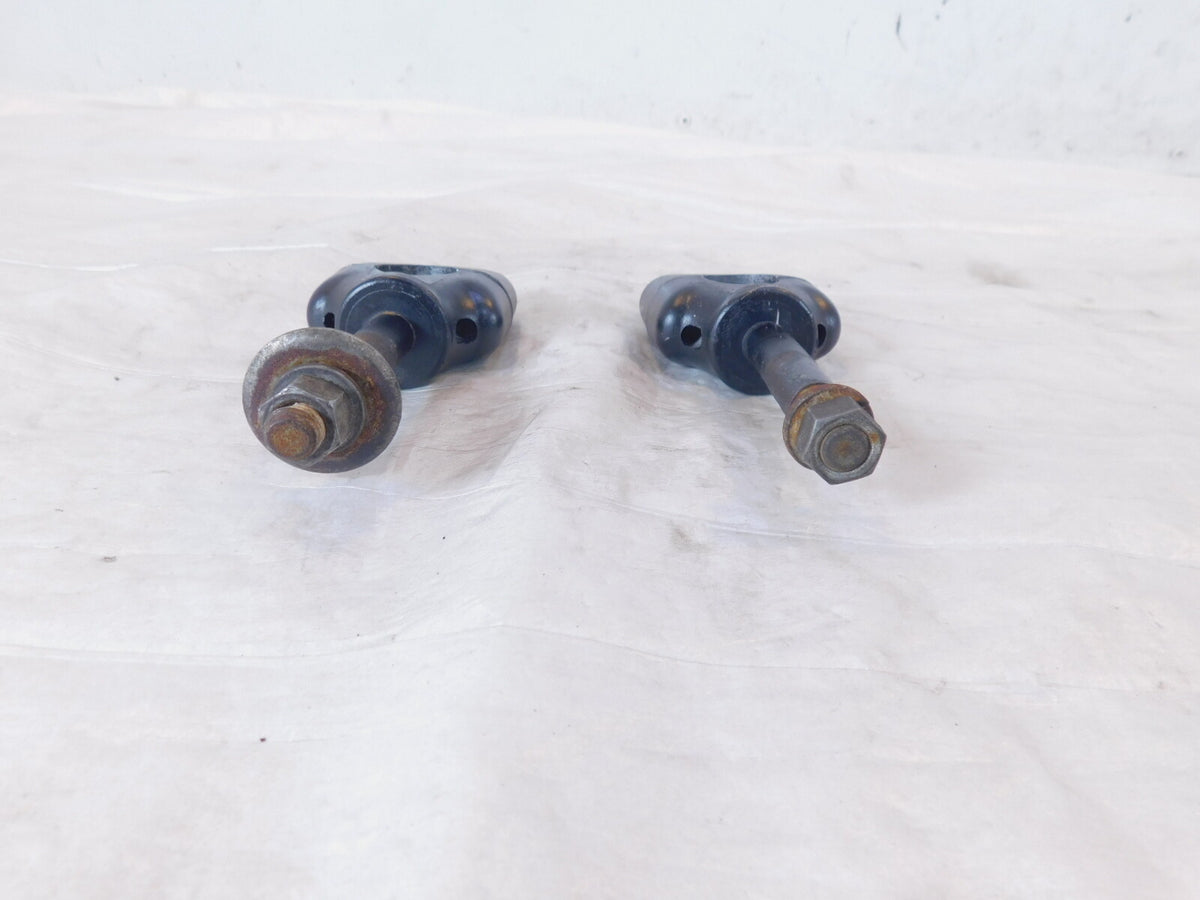 Kawasaki LTD Belt KZ440 KZ440A KZ440D Front Handlebar Riser Mount Bracket Clamps - C3 Cycle