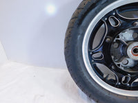80-82 Honda CB650 CB750 Custom 650 750 Black Rear Wheel Rim & Tire 2.5"x16" - C3 Cycle