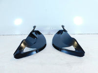 2008 08 Victory Vision Left/Right Black Hand Rail & Saddlebag Cover Fairing Trim - C3 Cycle