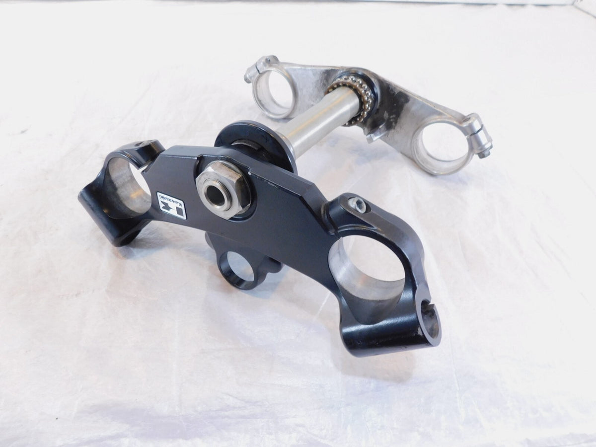 2002-2003 Kawasaki Ninja ZX12 ZX12R ZX1200 Front Fork Steering Stem Triple Trees - C3 Cycle