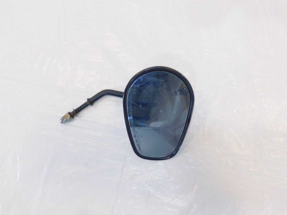 Harley Davidson FXR & Softail & Dyna & Sportster Black Right Rear View Mirror - C3 Cycle