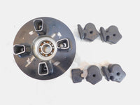 Honda CB650 Custom & Nighthawk 650 Black Rear Wheel Drive Hub Flange w/ Dampers - C3 Cycle