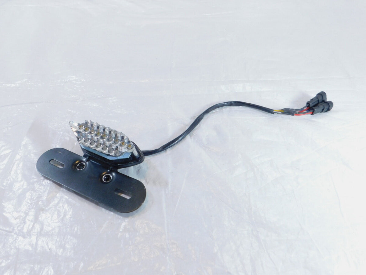 2002 MZ Skorpion Tour MZ660 660 License Plate Tag Mount Bracket & LED Light