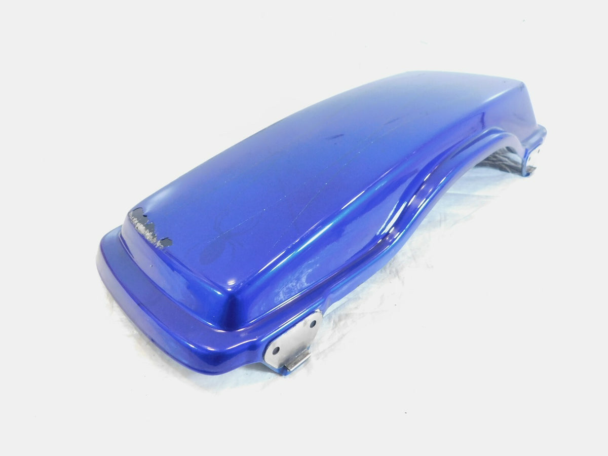 Harley Davidson Touring Road King & Electra Glide Blue Left Saddlebag Cover Lid - C3 Cycle