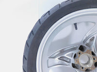 2001-2005 BMW F650 CS F650CS Scarver Silver Rear Rim Wheel & Tire - 36317681009 - C3 Cycle