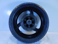 2002 & 2003 Ducati Monster 620 750 & 800 Black Rear Wheel Rim & Tire - Straight - C3 Cycle