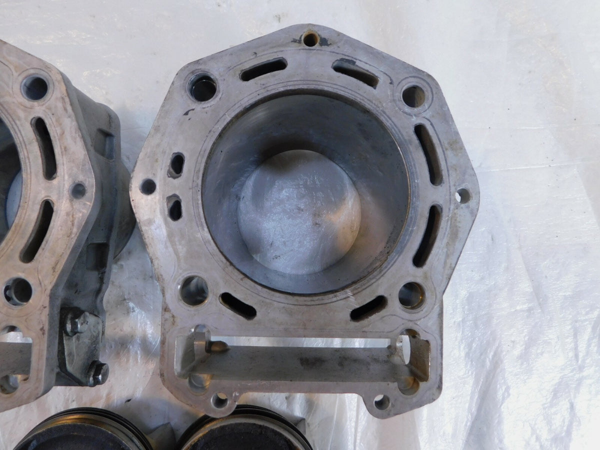 2007-2013 Aprilia Mana 850 GT Front/Rear Engine Cylinder Barrel Jugs & Pistons - C3 Cycle