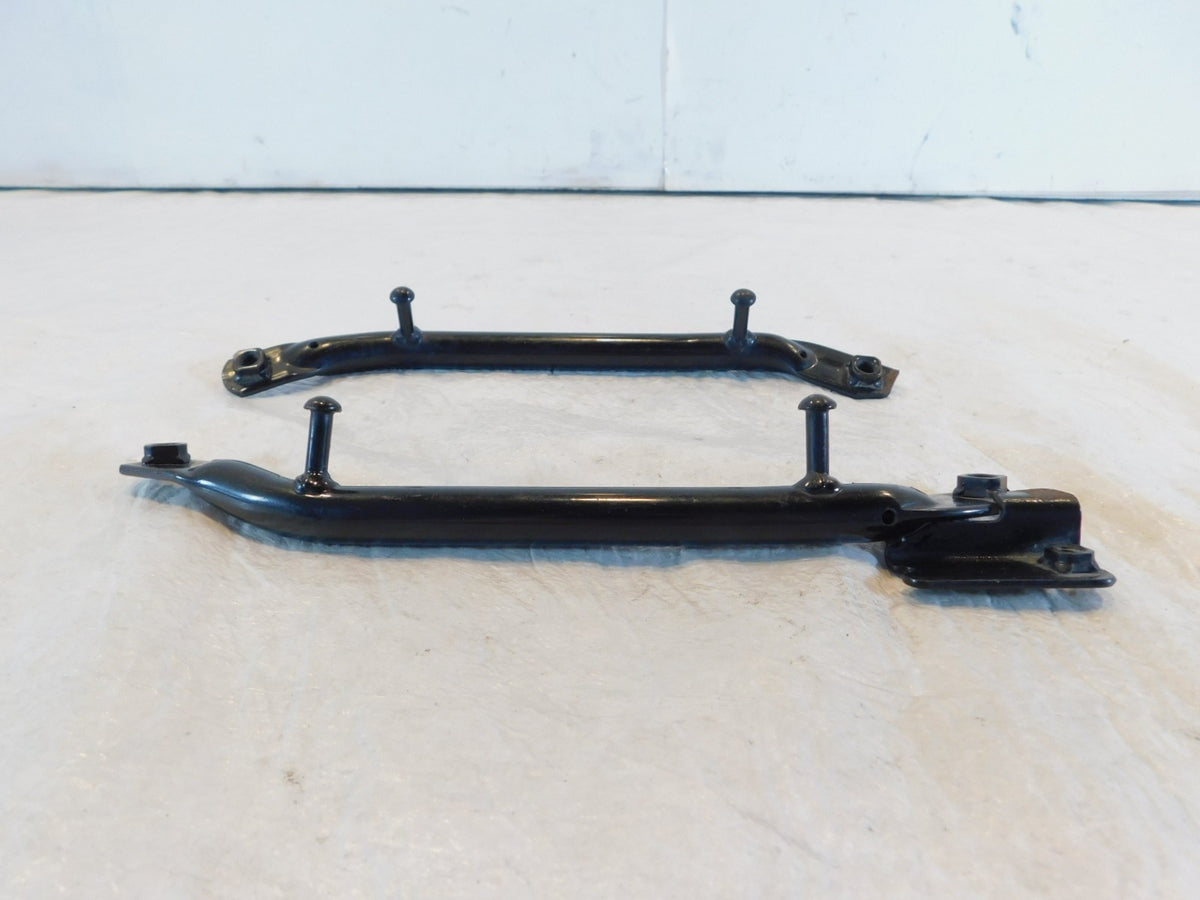 Pair Kawasaki Ninja ZX600 ZX600-E & ZZR600 Rear Passenger Seat Grab Bar Rails - C3 Cycle