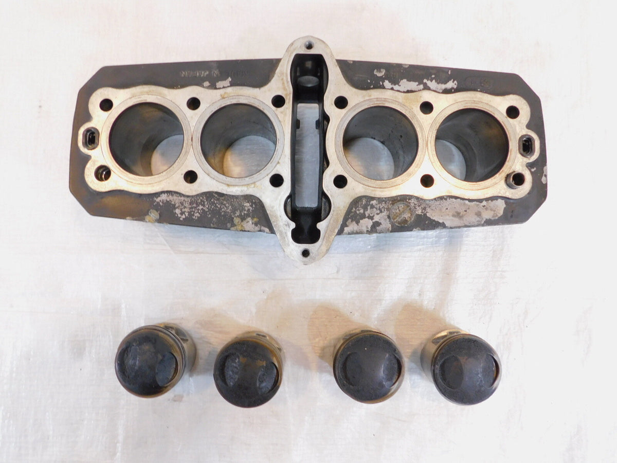 2000-2005 Kawasaki ZR-750 ZR-7S Engine Motor Cylinder Barrel Jugs w/ Pistons - C3 Cycle