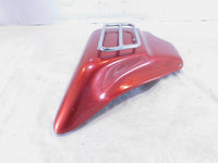 Harley Touring Road King Electra Glide Ultra Classic Red Left Side Cover w/ Trim - C3 Cycle