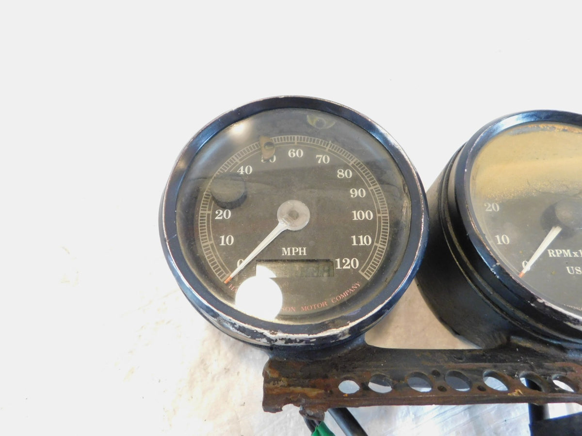 1995 Harley Davidson Sportster 883 Deluxe Hugger Speedometer & Tachometer - C3 Cycle