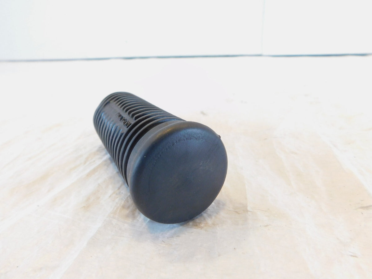 Harley Touring FXR Dyna Sportster & Softail Single Black Rubber Footpeg Footrest