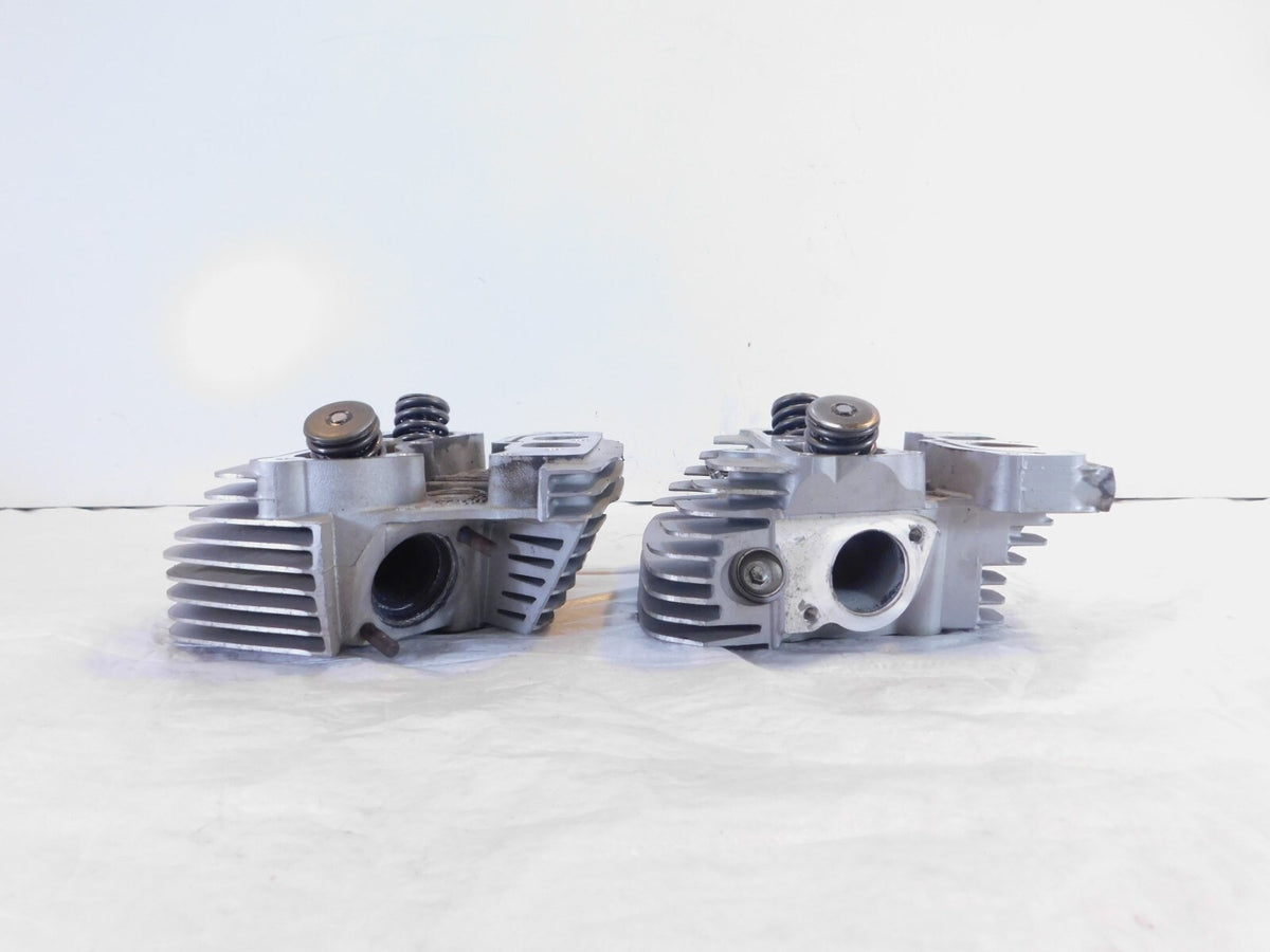 Harley Davidson Touring Softail & Dyna Silver Cylinder Heads & Valves w/ Springs - C3 Cycle