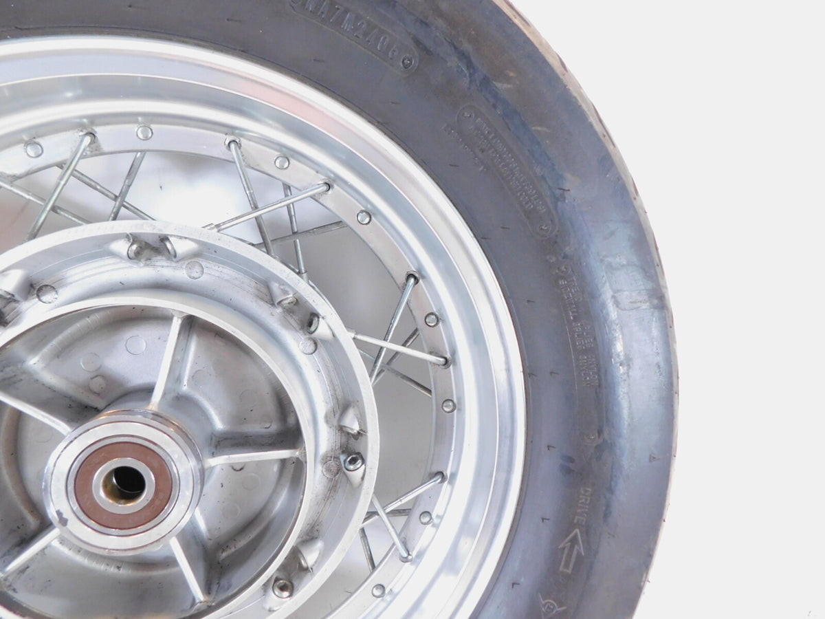 1986-1987 Honda Rebel 450 CMX450 CMX450C Laced Spoked Rear Back Wheel Rim & Tire - C3 Cycle
