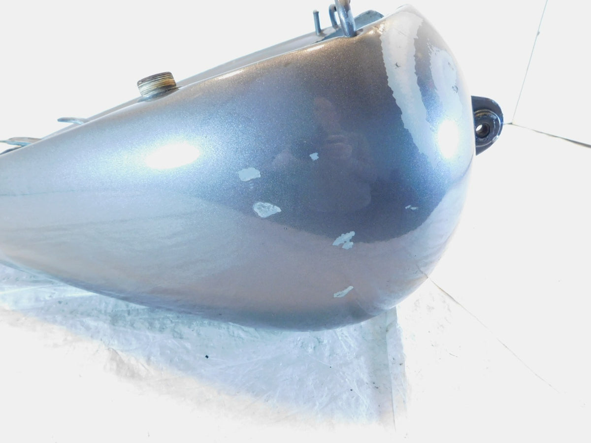 1996-2003 Harley Davidson Sportster 883 & 1200 Large Silver Petrol Fuel Gas Tank - C3 Cycle