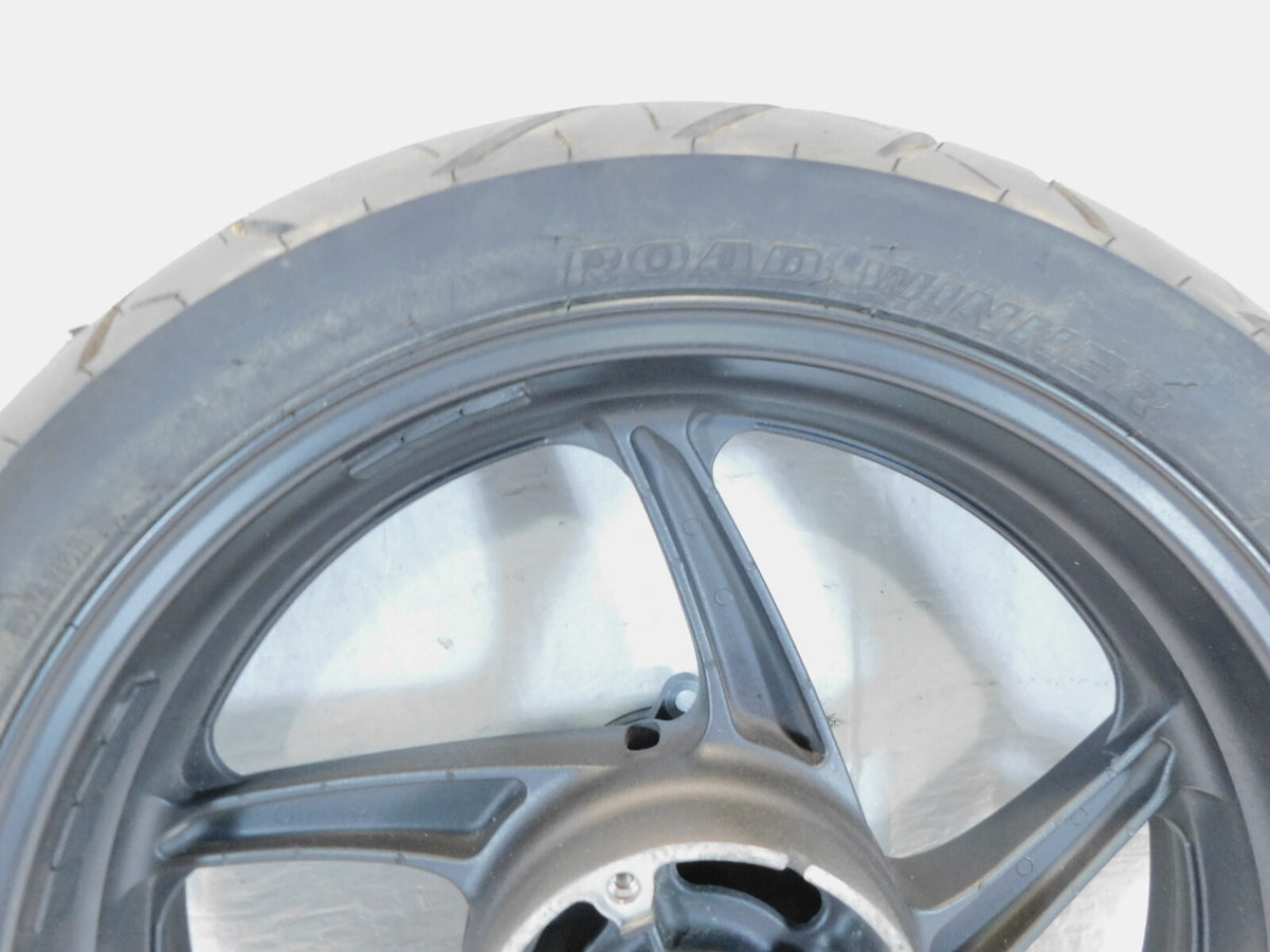 2015 15 Honda CBR300 CBR300R CB300F OEM Gray Back Rear Wheel Rim & Tire - C3 Cycle