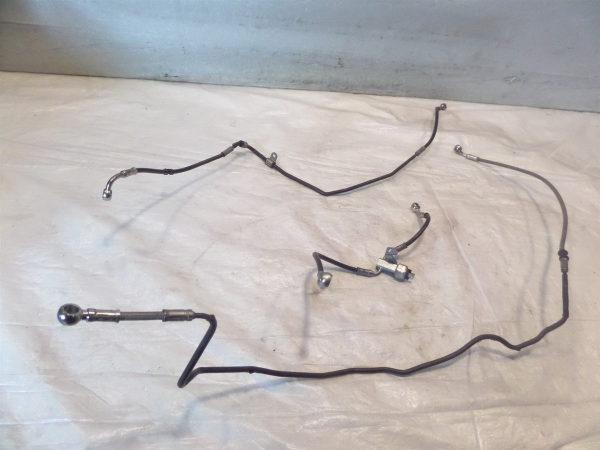 2011 2012 2013 2014 2015 Triumph Speed Triple 1050 ABS Brake Hose Pipe Lines - C3 Cycle