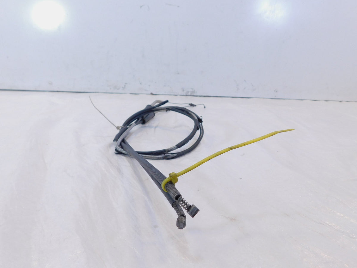 Pair Harley Davidson Sportster 883 Hugger & XLH 1200 Throttle & Idle Cable Lines - C3 Cycle