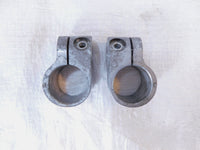 Suzuki Savage 650 LS650 Boulevard S40 Front Turn Signal Indicator Clamp Brackets - C3 Cycle