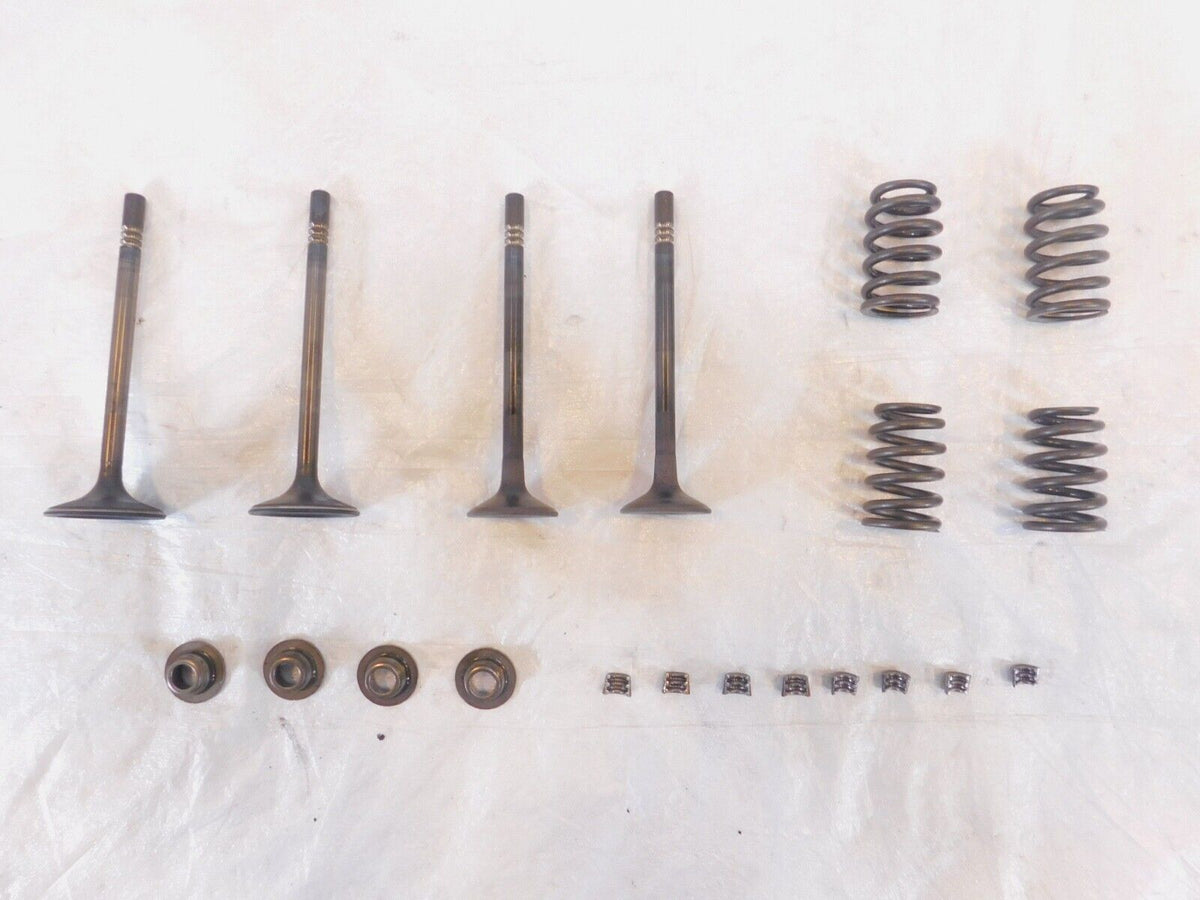 Victory Vision Kingpin & Vegas Intake/Exhast Valves w/ Springs & Retainer Seats - C3 Cycle