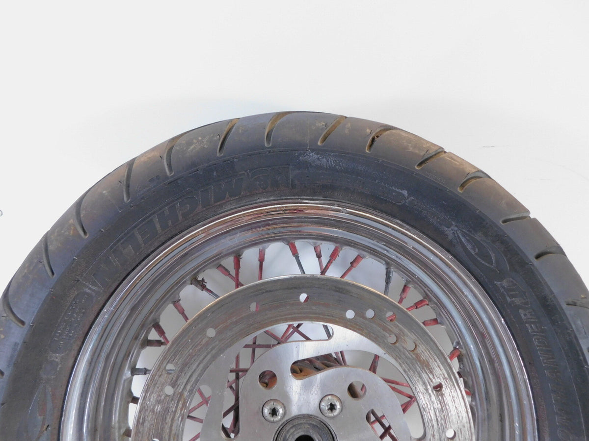 Harley Davidson Softail Heritage Classic & Springer Spoked Rear Wheel Rim & Tire - C3 Cycle