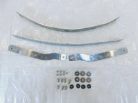 01 Kawasaki Vulcan 1500 Classic Fi VN1500 Front Cowling Windshield Trim Brackets