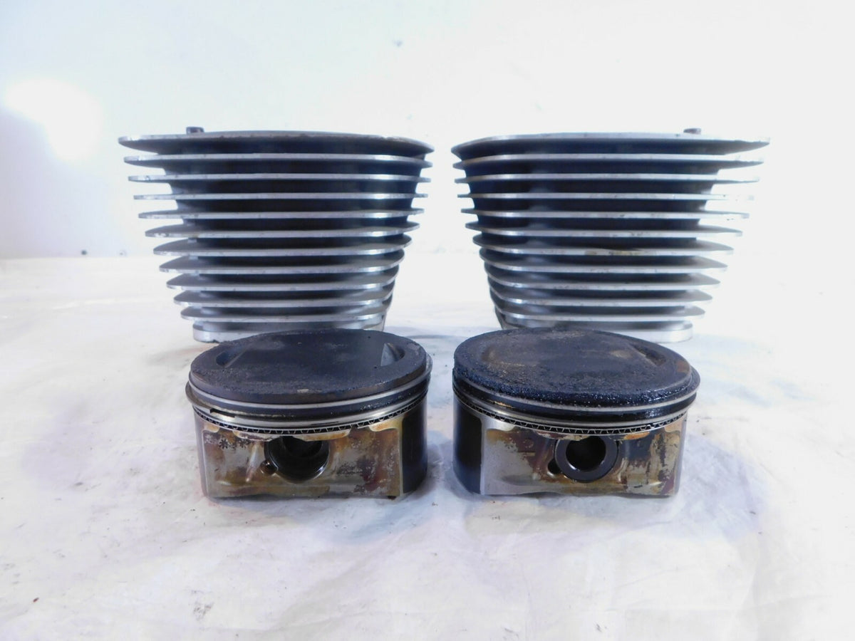 Harley Davidson Touring Dyna & Softail Twin Cam 96 Silver Cylinders & Pistons - C3 Cycle