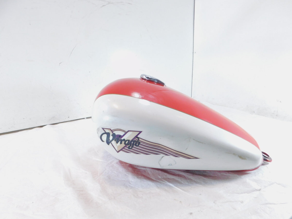 1986-97 Yamaha Virago 700 750 XV700 XV750 Black Gas Petrol Fuel Tank -Dents - C3 Cycle