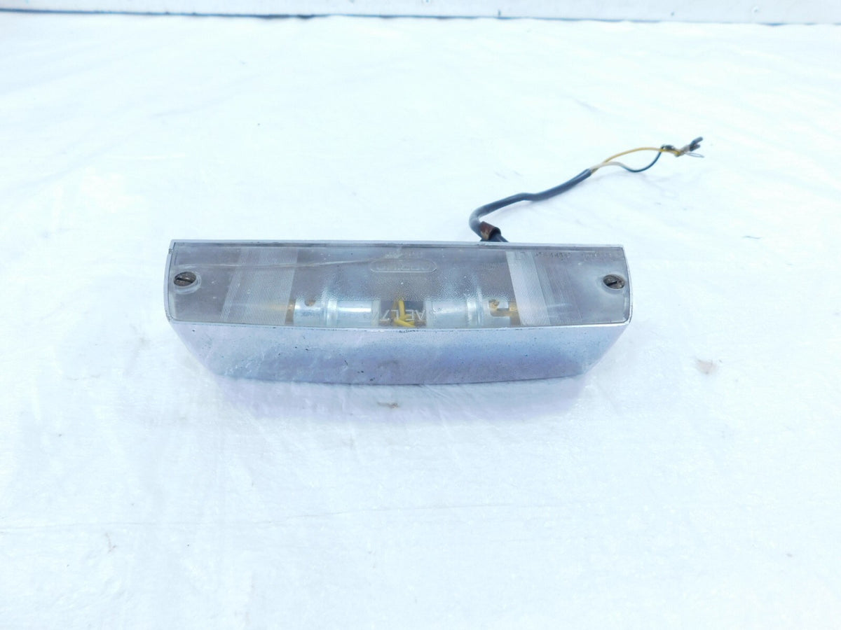 1976 76 Moto Guzzi Convert I V1000 Rear Fender License Plate Tag Light Lamp - C3 Cycle