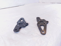 Pair Black 2008-2016 Polaris Victory Vision Engine Motor Mount Rear Brackets - C3 Cycle