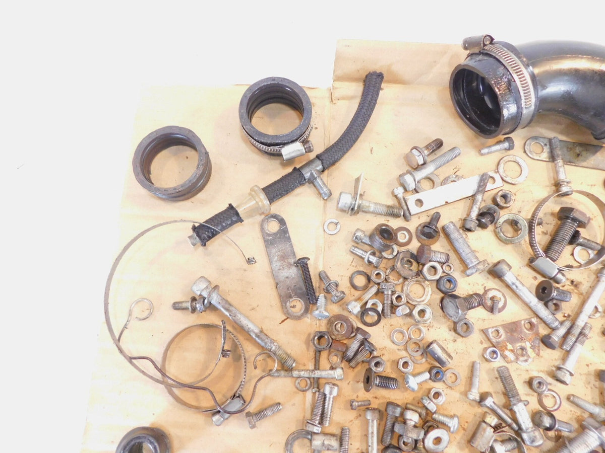 1975 75 BMW Airhead R75 R75/6 Misc Nuts Bolts Brackets Hardware Parts Box Lot - C3 Cycle