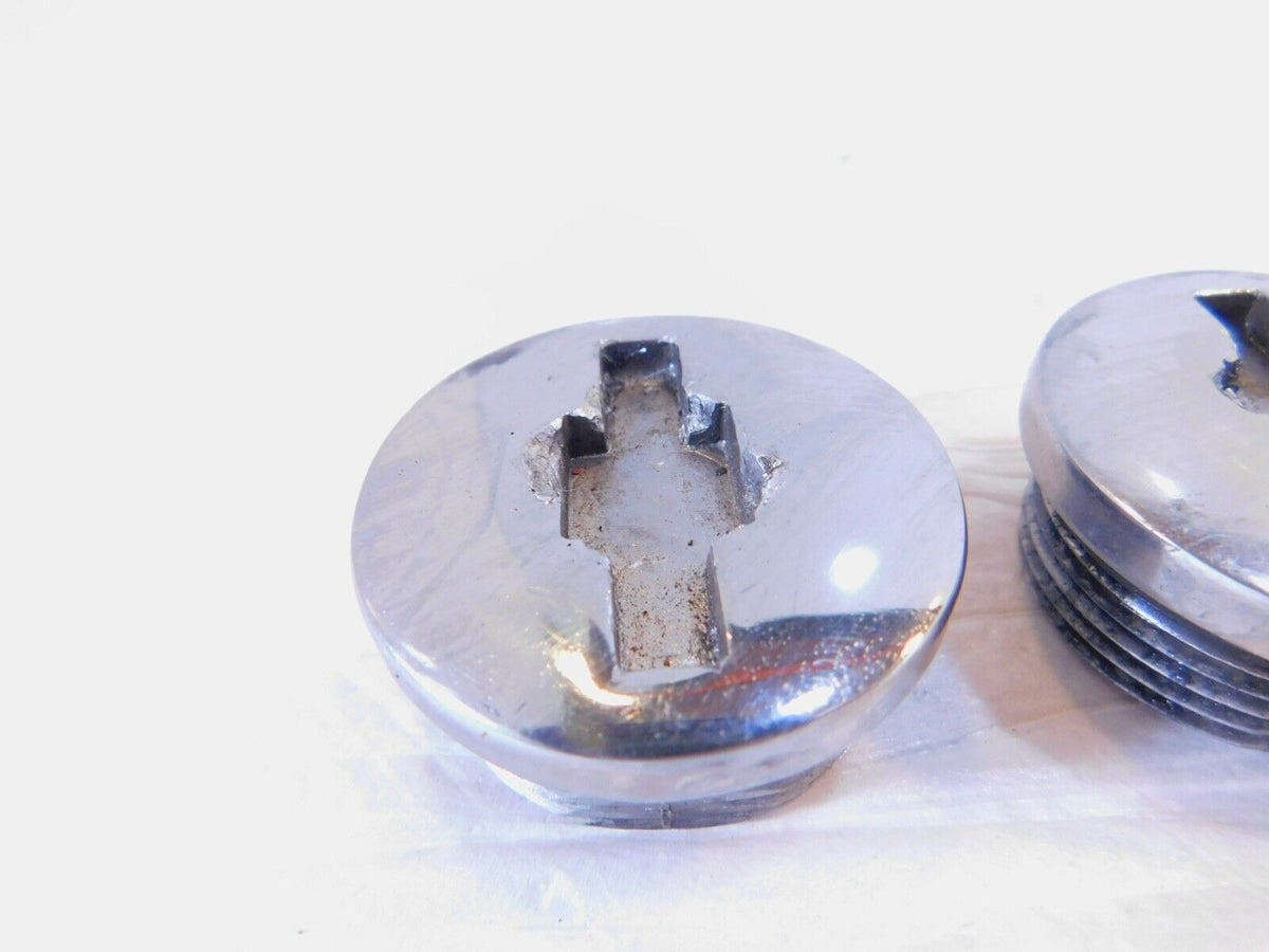 86 & 87 Harley Davidson Sportster 883 & 1100 Front Fork Tube Plug Caps 45993-86 - C3 Cycle