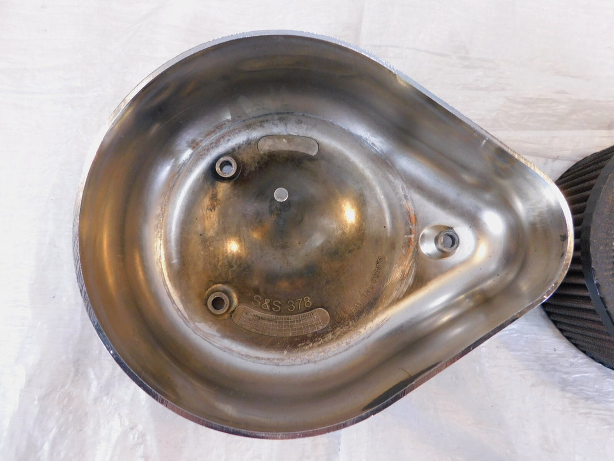 Harley Davidson EVO Electra Glide Softail & Dyna S&S Air Filter Cleaner & Cover - C3 Cycle
