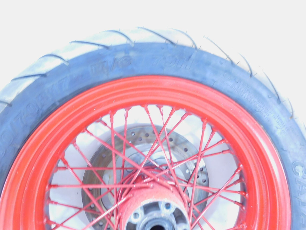 Harley Davidson Dyna Super Glide Custom & Low Rider Laced Rear Wheel Rim & Tire - C3 Cycle