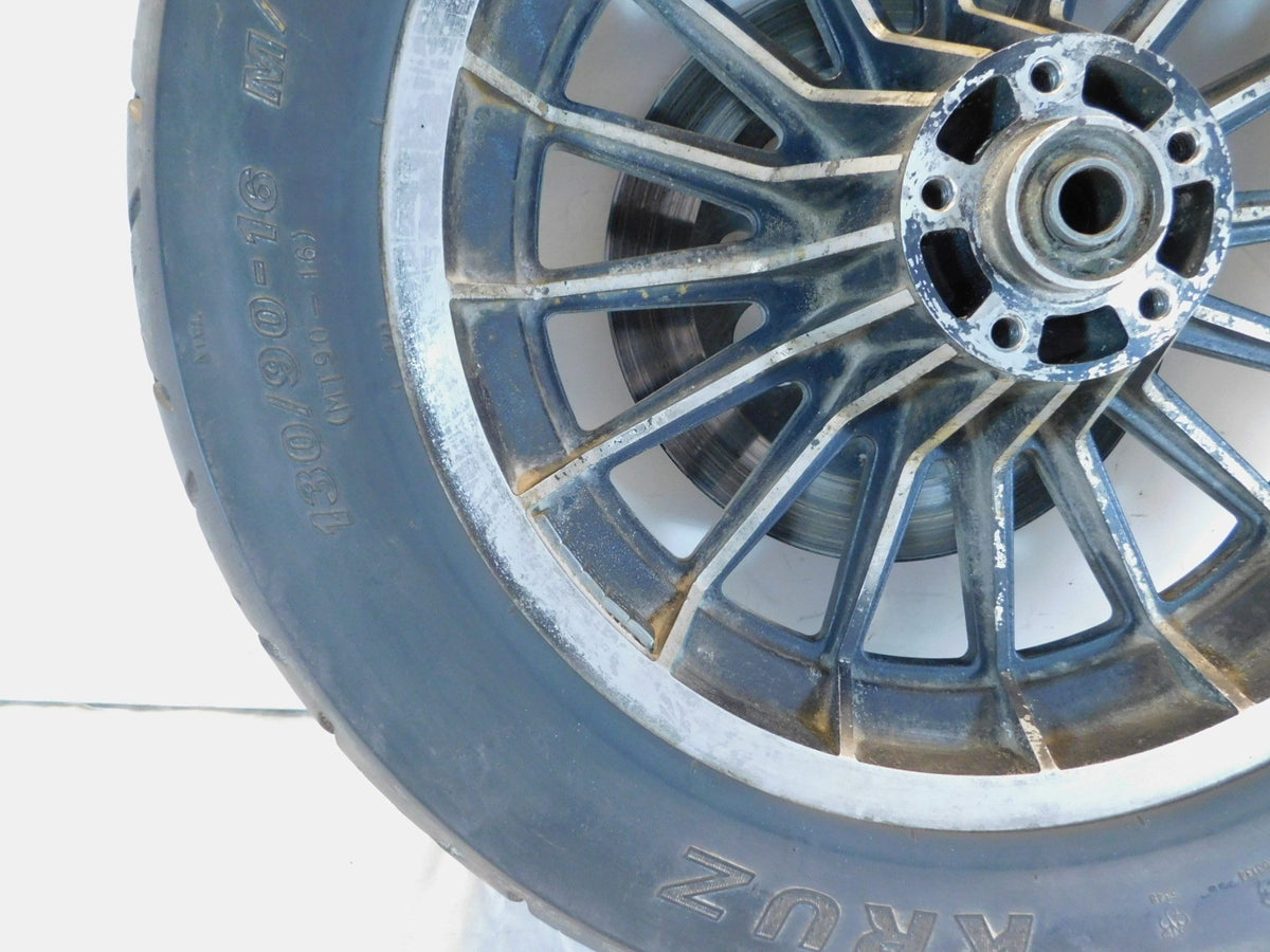 Harley Davidson Dyna Softail & Sportster 883 & 1200 Cast Rear Wheel Rim w/ Tire - C3 Cycle