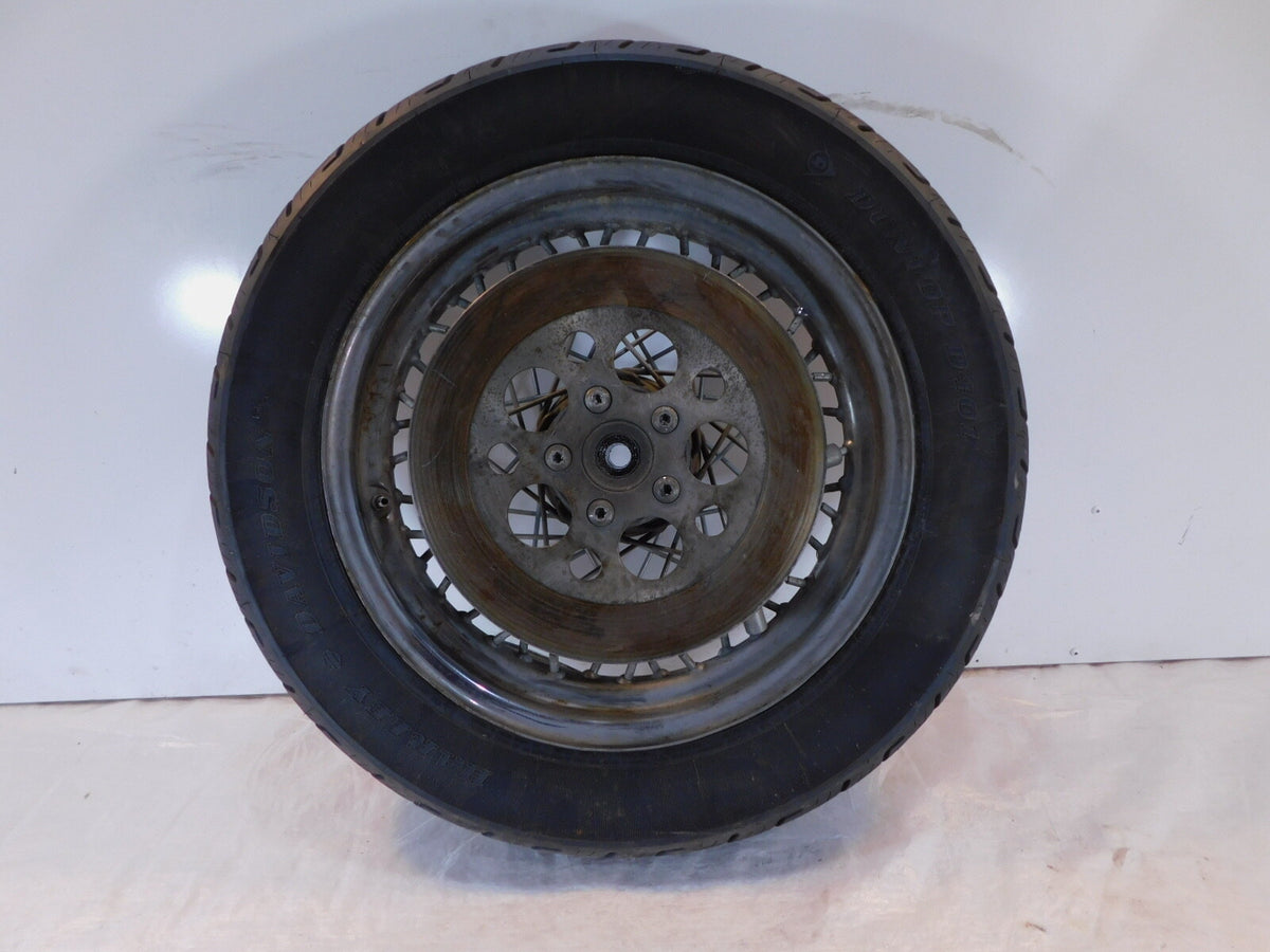 Harley Davidson Dyna Softail & Sportster 883 & 1200 Laced Rear Wheel Rim w/ Tire - C3 Cycle