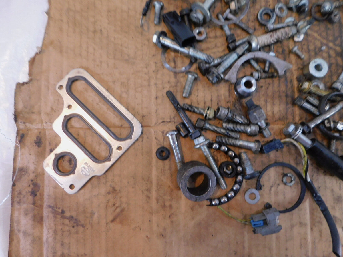 2008 Harley Davidson Dyna FXD Super Glide Engine Nut Bolt Brackets Parts Box Lot