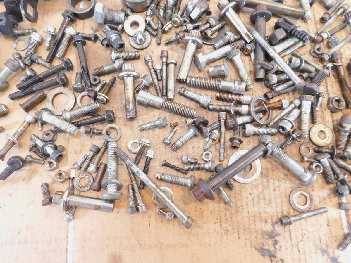 2007 07 Harley Davidson Sportster 1200 Low Nuts Bolts & Brackets Parts Box Lot
