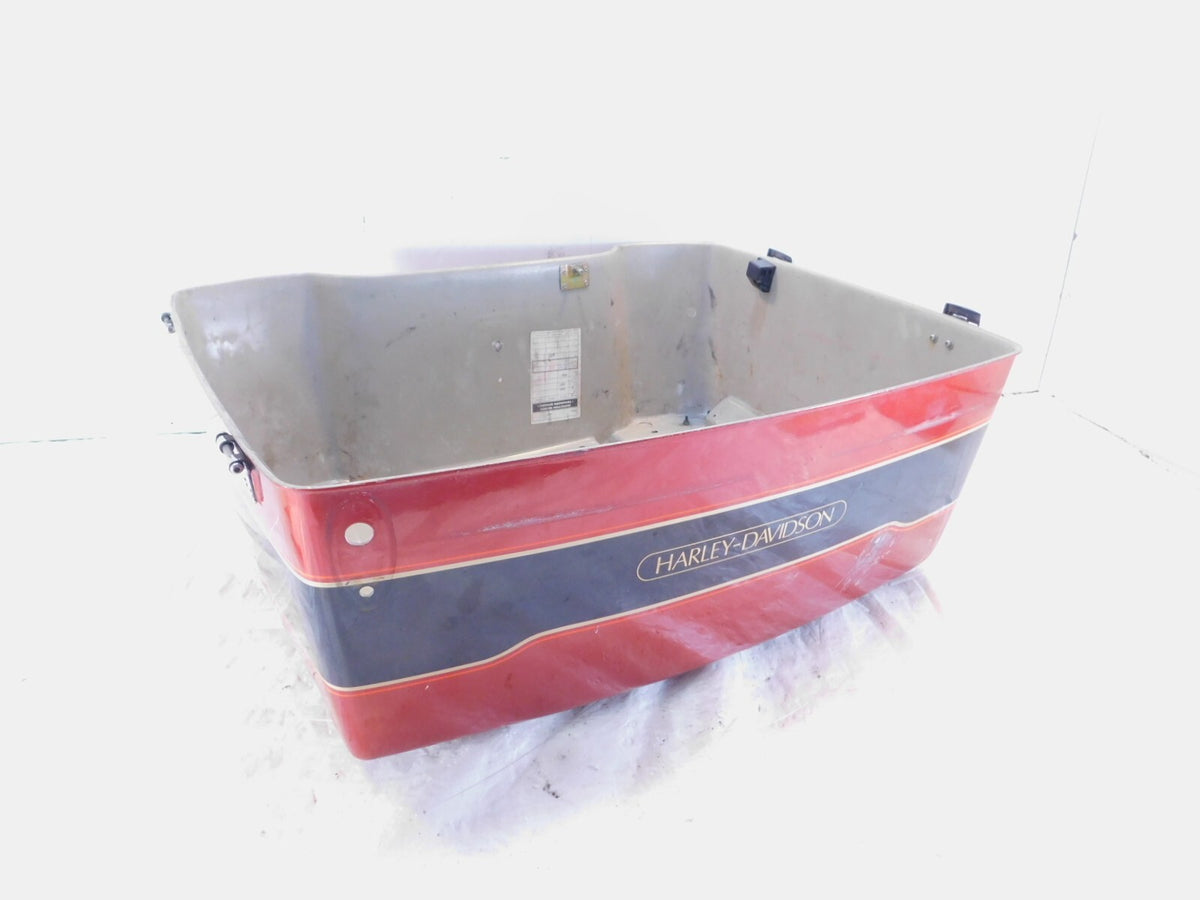 Harley Davidson Touring Electra Glide Classic Red Luggage Box Tour Pak Bottom - C3 Cycle