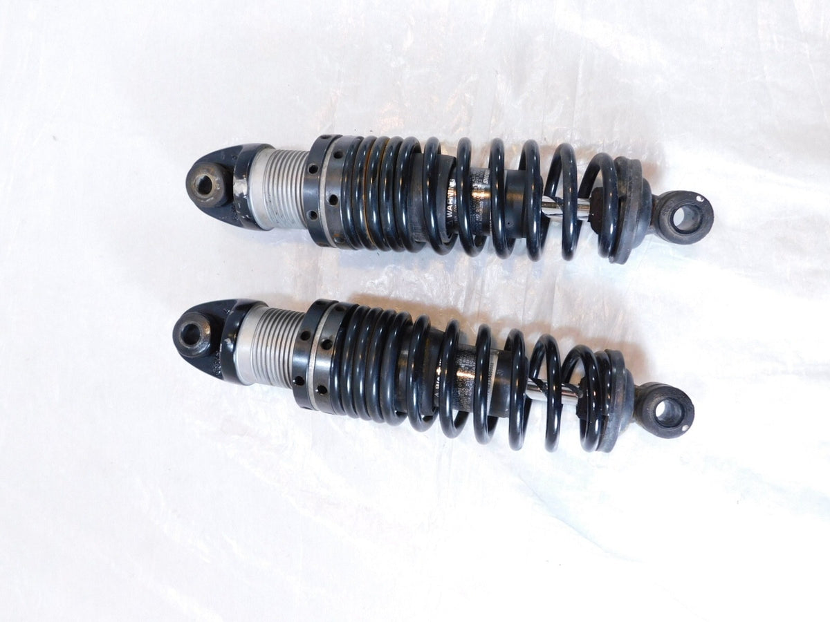 Pair Harley Davidson Sportster 883 1200 Black Rear Suspension Shock Absorbers - C3 Cycle