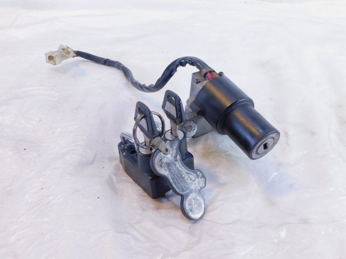 83-93 Yamaha Venture Royale XVZ12 XVZ13 Ignition Switch & Helmet Lock Set w/ Key - C3 Cycle