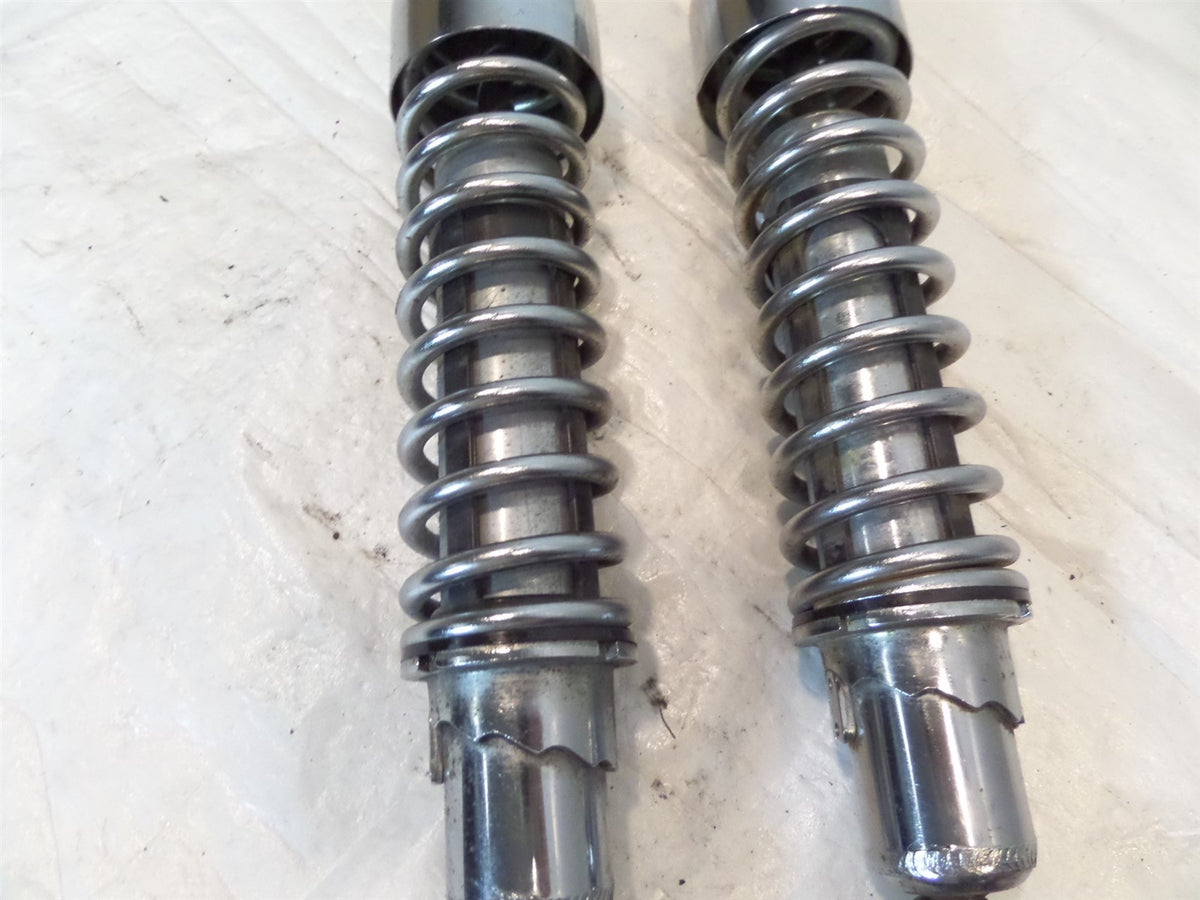 Pair Harley Davidson Sportster 883 & 1200 Chrome Rear Shock Absorbers 54566-97 - C3 Cycle