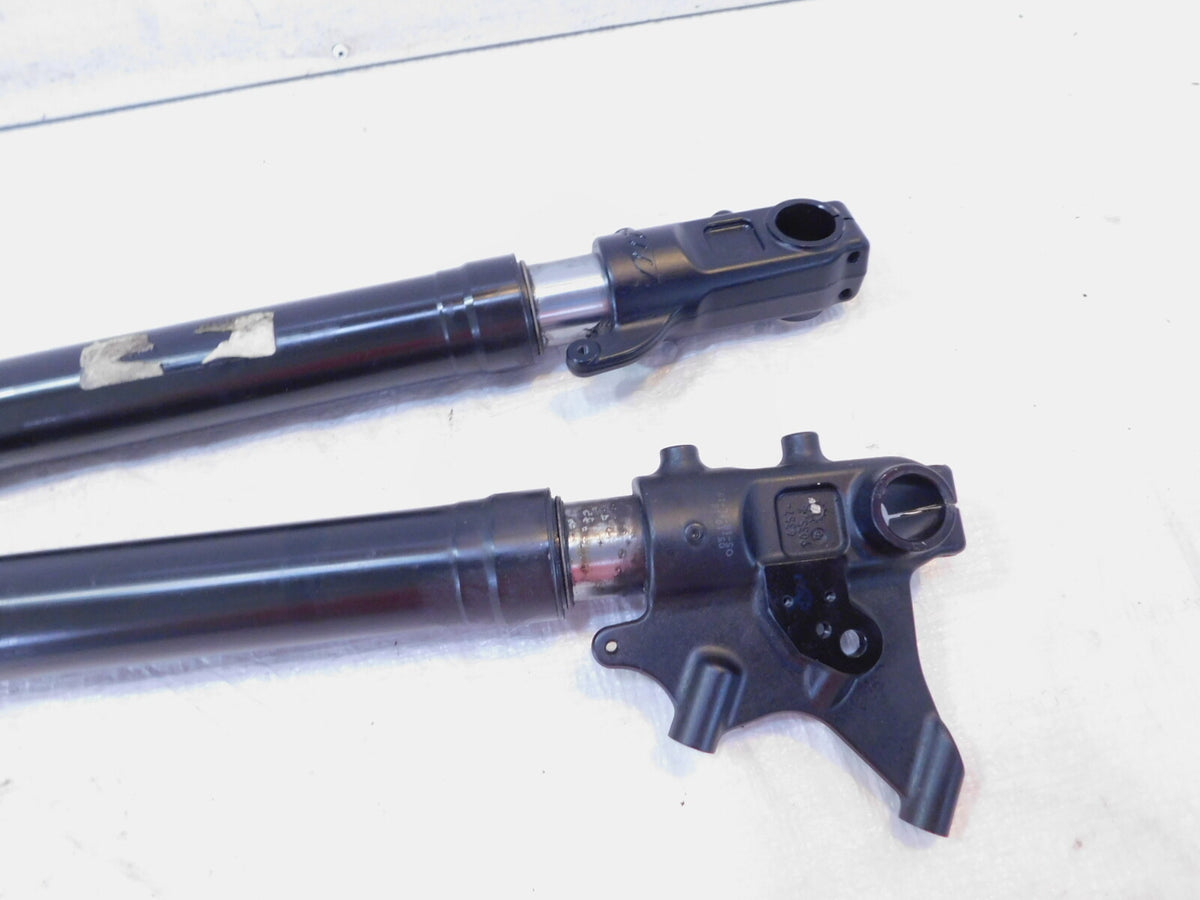 2013-2019 KTM 690 Duke Black Left/Right Front Wheel Fork Shock Leg Tubes - Bent - C3 Cycle