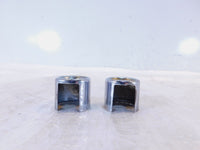 1982-1985 Harley Davidson Sportster XLH 1000 Chrome Upper Top Shock Bolt Covers - C3 Cycle